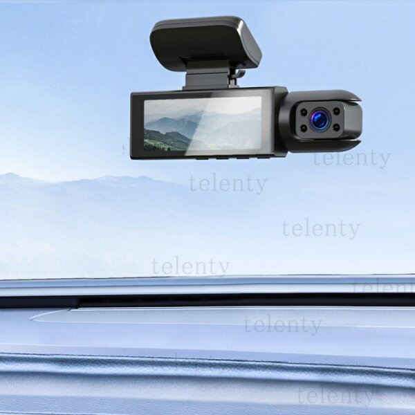 ドライブレコーダー 前後 車前車内 2カメラ 一体型 360度回転 駐車監視 車載カメラ 3.16インチIPS液晶 HD1080P高画質 ドラレコ 日本語対応 カメラ おしゃれ 軽自動車 カー用品 取付簡単 あおり運転対策 32Gカード付き 防犯監視 記録カメラ wifi スマホ連動選択可能 送料無料