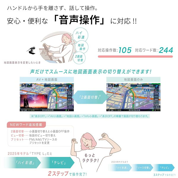 ケンウッド カーナビ 彩速 7インチワイド MDR-L612W 安心の日本製 HDMI入力 ハイレゾ音源対応 音声入力搭載 KENWOOD