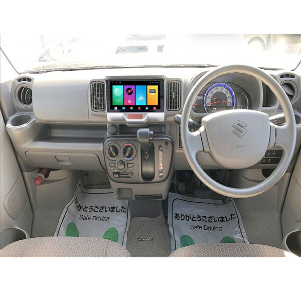 スズキDA17系エブリイ エブリィ 専用カーナビ9インチカーナビアンドロイドナビ iPhone CarPlay アンドロイドスマホ android auto ミラリング対応 スズキ専用配線 簡単可能 一年間保証あり