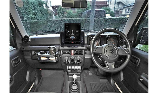 9.7インチ JB64 JB74 ジムニー 専用 パネル アンドロイド＋170度バックカメラ アンドロイドナビ Android12 iPhone CarPlay アンドロイドスマホ android auto ミラリング対応 スズキ専用配線 簡単可能 一年間保証あり