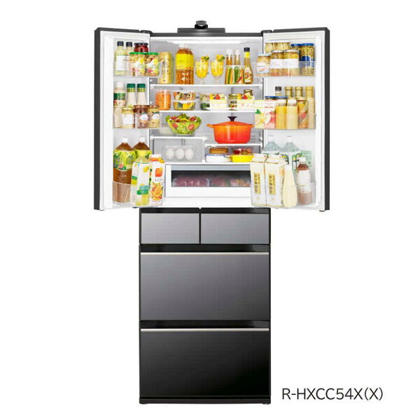 【ふるさと納税】日立 冷蔵庫【標準設置費込み】 HXCCシリーズ 6ドア フレンチドア(観音開き) 540L『2025年度モデル』R-HXCC54X【クリスタルミラー】【生活家電 日用品 人気 おすすめ 】 | HITACHI キッチン家電 日用品 人気 おすすめ 電化製品 家電 家電製品
