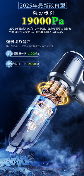 【楽天連続ランキング1位】ハンドクリーナー カークリーナー ハンディクリーナー 強力 超軽量 コードレス掃除機 ハンディー掃除機 家用 小型掃除機 車内 車用掃除機 コンパクト ハンド掃除機 USB充電式 車載掃除機 ハンディ ブロワー付き ミニ掃除機