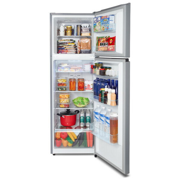 （標準設置料込_Aエリアのみ）ハイセンス 250L 2ドア冷蔵庫 スペースグレイ【右開き】 HR-B2501 Hisense 冷蔵庫　小型　ハイセンス [HRB2501]